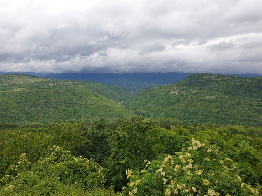 Pogled prema brežuljcima